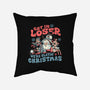 Slayin' Christmas-none removable cover throw pillow-momma_gorilla