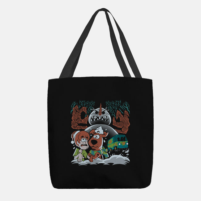 Mystery Christmas-none basic tote bag-estudiofitas