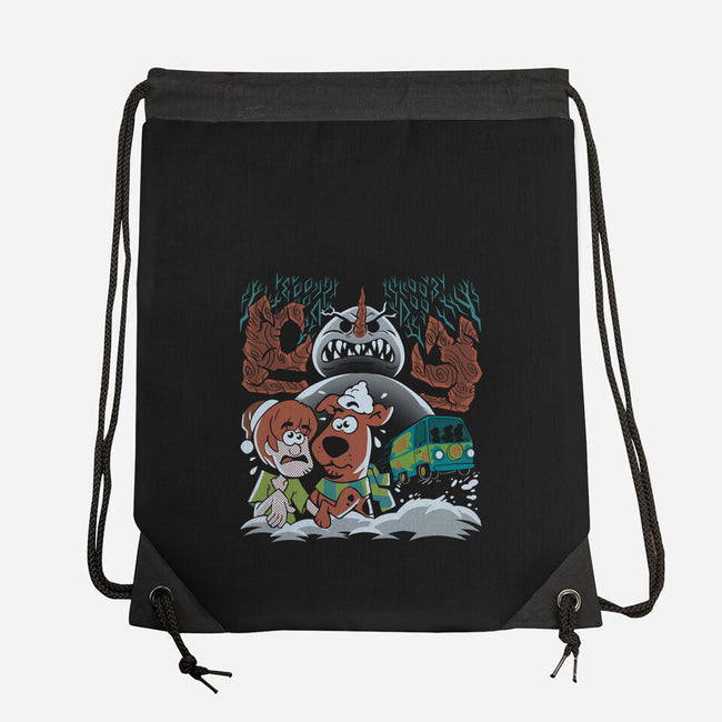 Mystery Christmas-none drawstring bag-estudiofitas