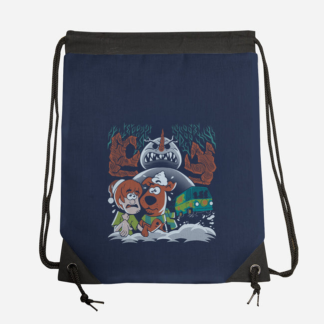 Mystery Christmas-none drawstring bag-estudiofitas