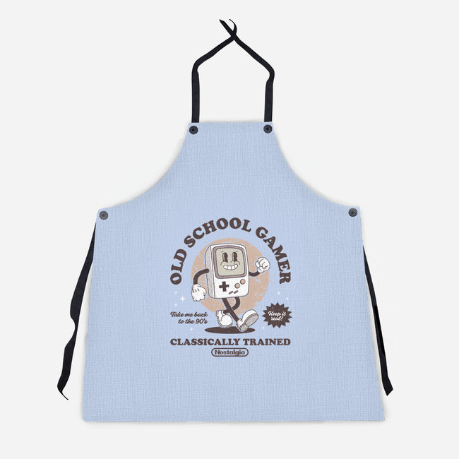 Nostalgic Boy-unisex kitchen apron-retrodivision