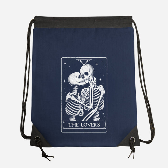The Lovers Tarot-none drawstring bag-eduely