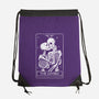 The Lovers Tarot-none drawstring bag-eduely
