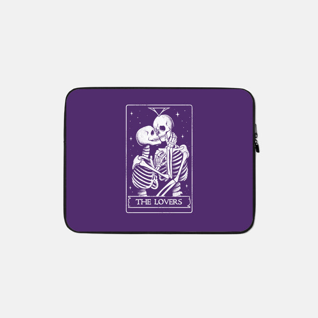 The Lovers Tarot-none zippered laptop sleeve-eduely