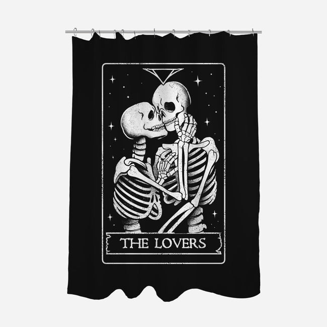 The Lovers Tarot-none polyester shower curtain-eduely