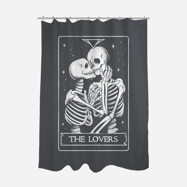 The Lovers Tarot-none polyester shower curtain-eduely