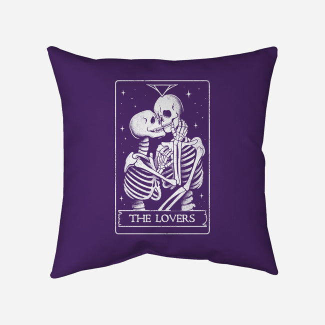 The Lovers Tarot-none removable cover w insert throw pillow-eduely