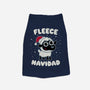 Fleece Navidad-cat basic pet tank-Weird & Punderful