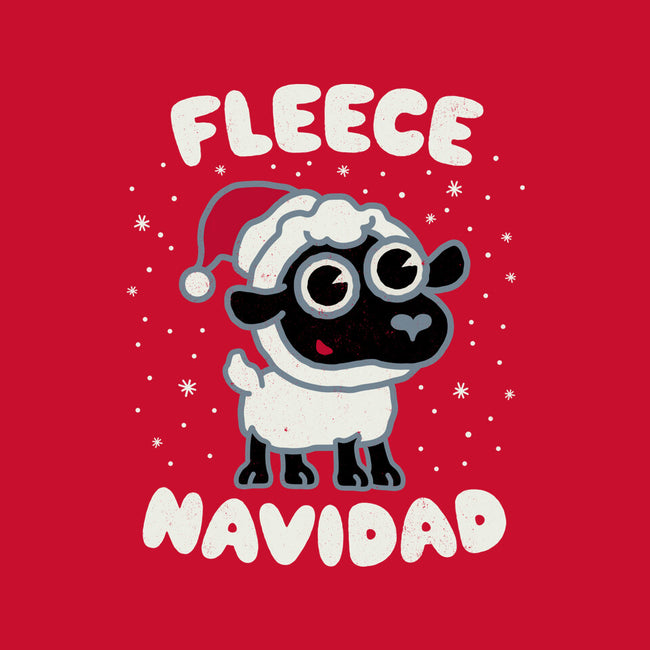 Fleece Navidad-none zippered laptop sleeve-Weird & Punderful