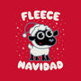 Fleece Navidad-none zippered laptop sleeve-Weird & Punderful