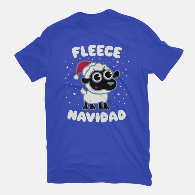 Fleece Navidad-youth basic tee-Weird & Punderful