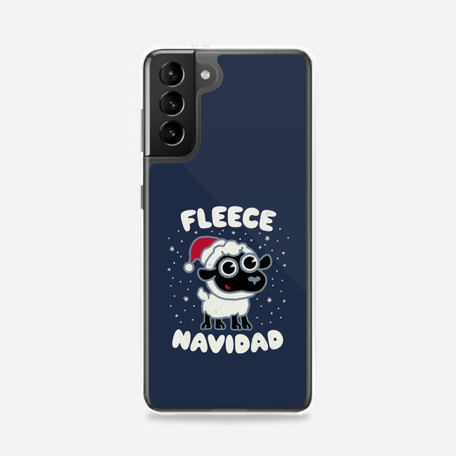Fleece Navidad-samsung snap phone case-Weird & Punderful