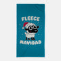 Fleece Navidad-none beach towel-Weird & Punderful