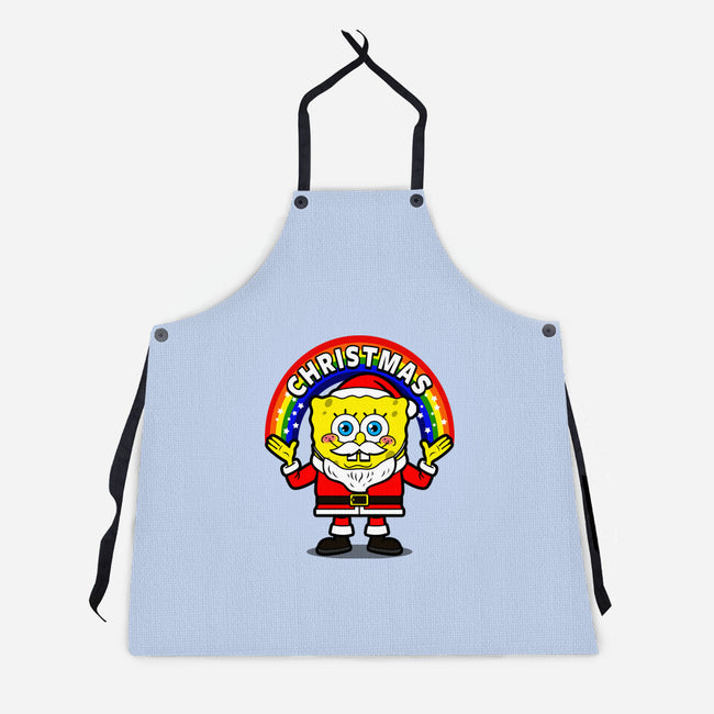 Santa Pants-unisex kitchen apron-Boggs Nicolas