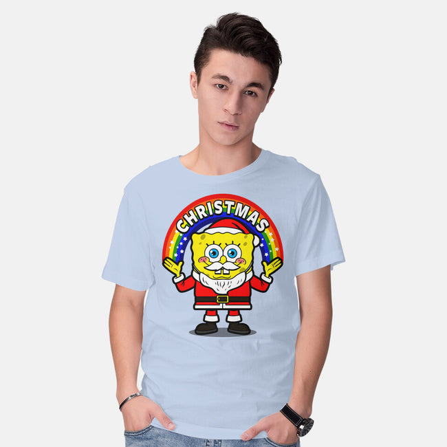 Santa Pants-mens basic tee-Boggs Nicolas