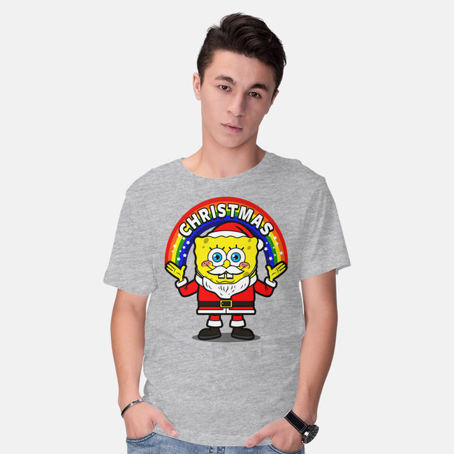 Santa Pants-mens basic tee-Boggs Nicolas