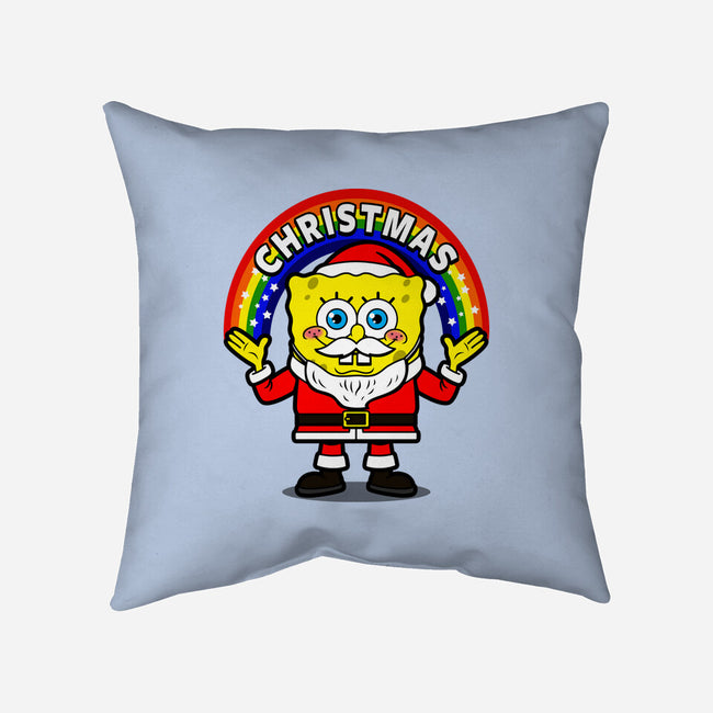 Santa Pants-none removable cover w insert throw pillow-Boggs Nicolas