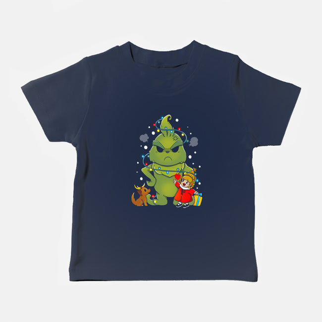 A Grumpy Christmas-baby basic tee-Vallina84