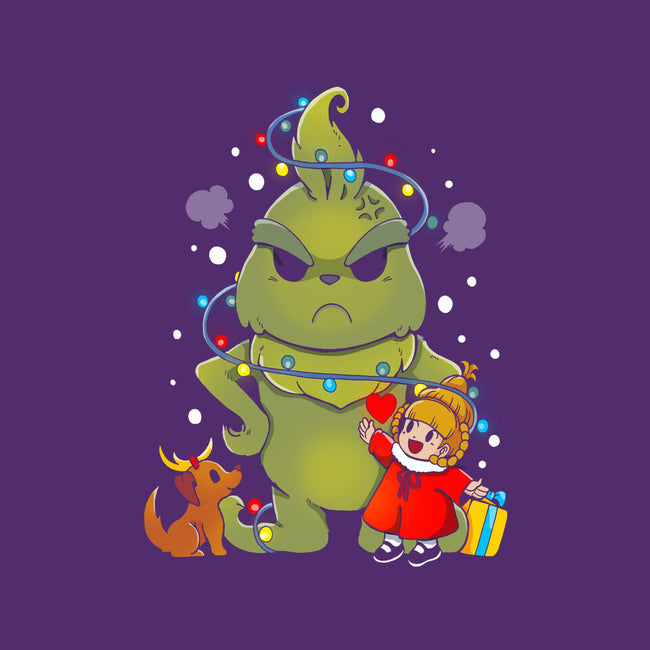 A Grumpy Christmas-none glossy sticker-Vallina84