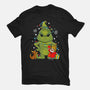 A Grumpy Christmas-womens basic tee-Vallina84