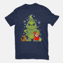 A Grumpy Christmas-womens fitted tee-Vallina84