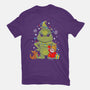 A Grumpy Christmas-youth basic tee-Vallina84