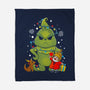 A Grumpy Christmas-none fleece blanket-Vallina84