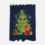 A Grumpy Christmas-none polyester shower curtain-Vallina84
