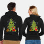 A Grumpy Christmas-unisex zip-up sweatshirt-Vallina84