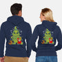 A Grumpy Christmas-unisex zip-up sweatshirt-Vallina84