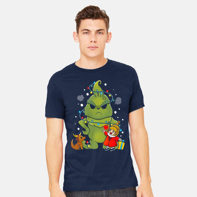 A Grumpy Christmas-mens heavyweight tee-Vallina84