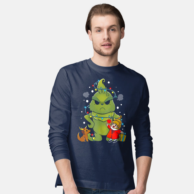 A Grumpy Christmas-mens long sleeved tee-Vallina84
