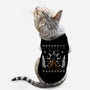 Souls Ugly Sweater-cat basic pet tank-Logozaste