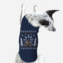 Souls Ugly Sweater-dog basic pet tank-Logozaste
