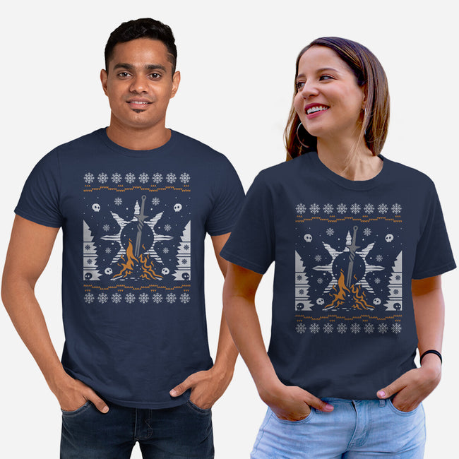 Souls Ugly Sweater-unisex basic tee-Logozaste