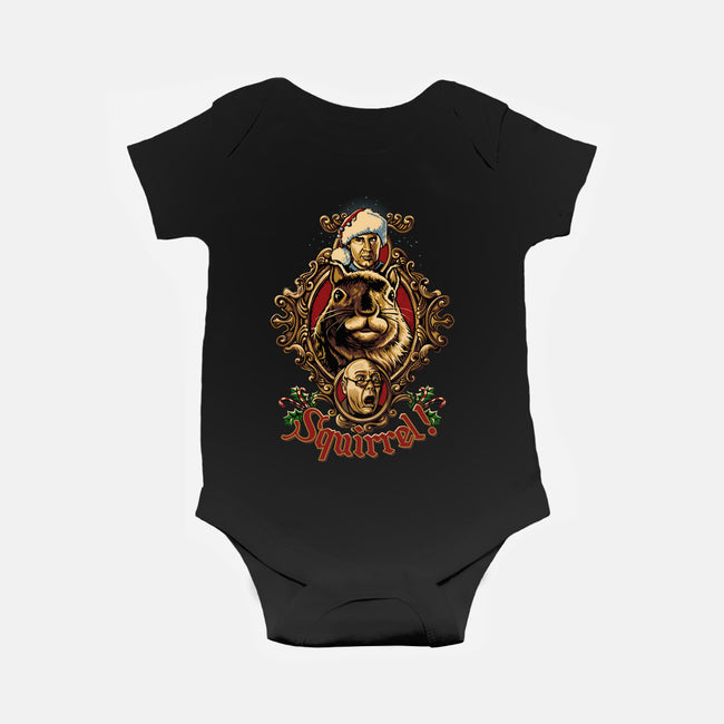 Squirrel!-baby basic onesie-daobiwan