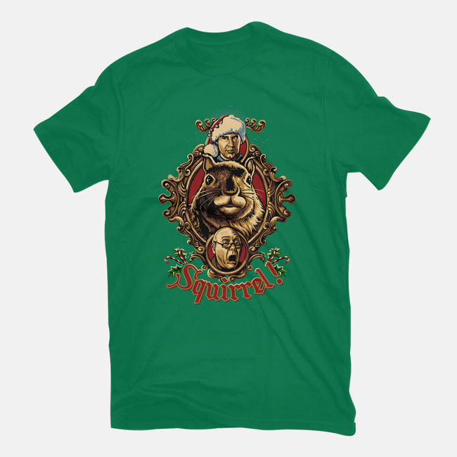 Squirrel!-womens fitted tee-daobiwan