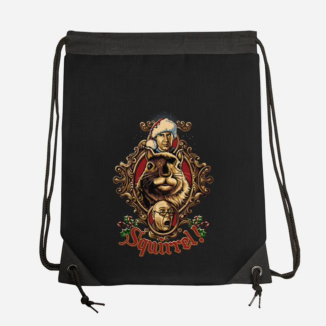 Squirrel!-none drawstring bag-daobiwan