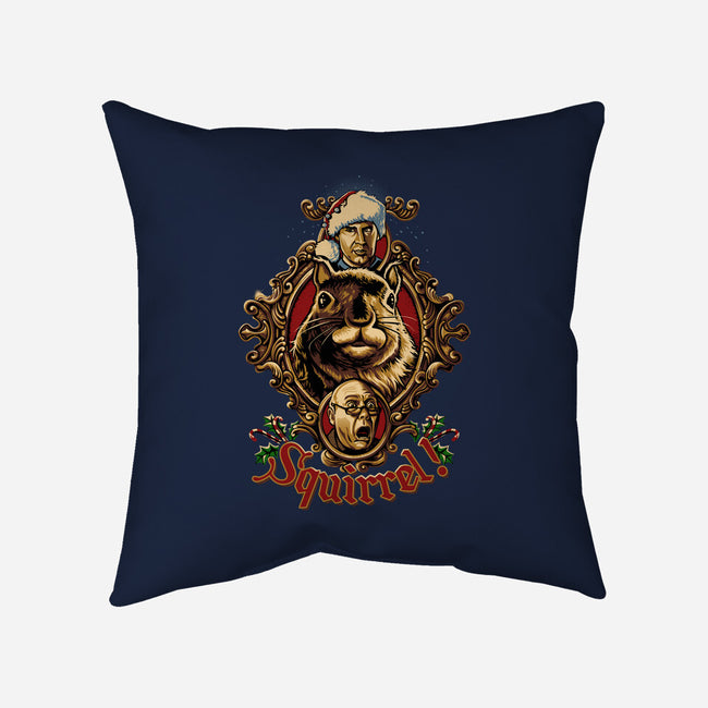 Squirrel!-none removable cover w insert throw pillow-daobiwan