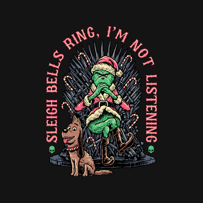 Sleigh Bells Ring-womens fitted tee-momma_gorilla