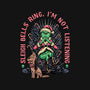 Sleigh Bells Ring-womens fitted tee-momma_gorilla