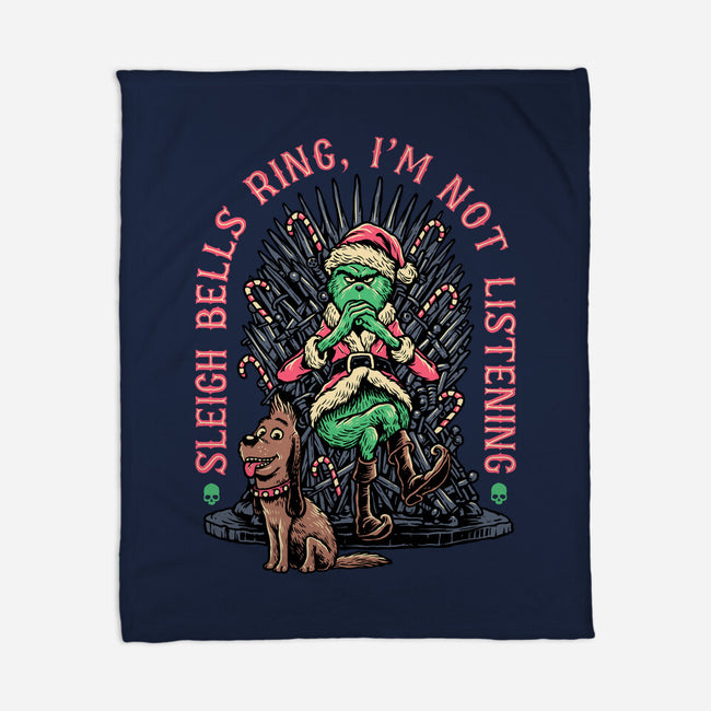 Sleigh Bells Ring-none fleece blanket-momma_gorilla