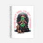 Sleigh Bells Ring-none dot grid notebook-momma_gorilla