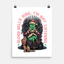 Sleigh Bells Ring-none matte poster-momma_gorilla