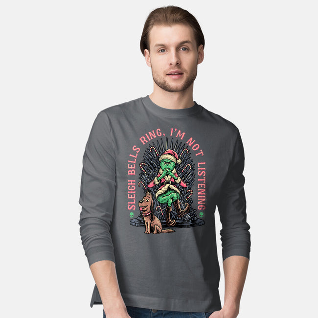 Sleigh Bells Ring-mens long sleeved tee-momma_gorilla