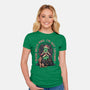 Sleigh Bells Ring-womens fitted tee-momma_gorilla