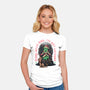 Sleigh Bells Ring-womens fitted tee-momma_gorilla