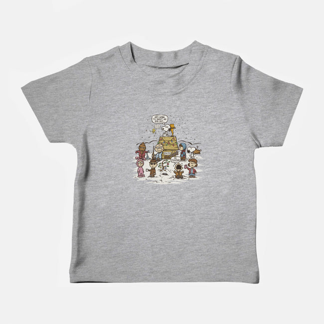 He's Going To Shoot His Eye Out-baby basic tee-kg07