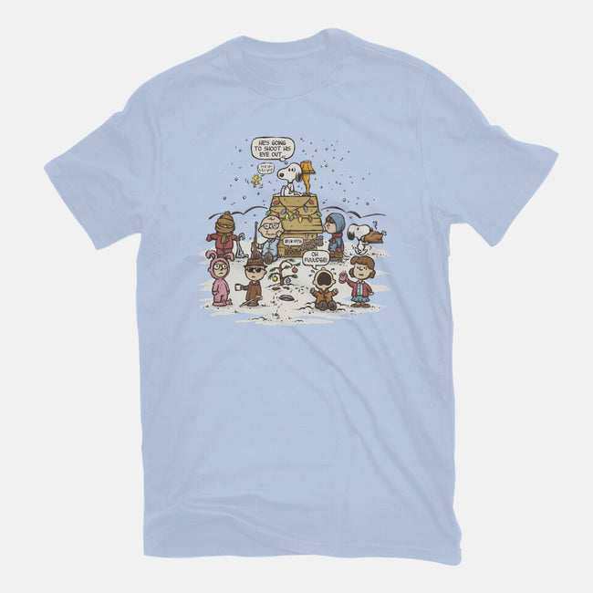 He's Going To Shoot His Eye Out-womens basic tee-kg07