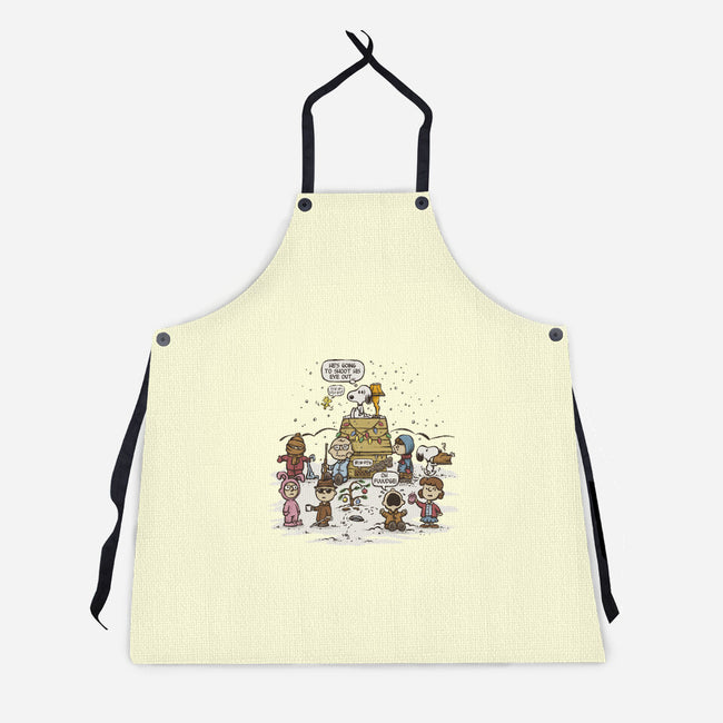 He's Going To Shoot His Eye Out-unisex kitchen apron-kg07